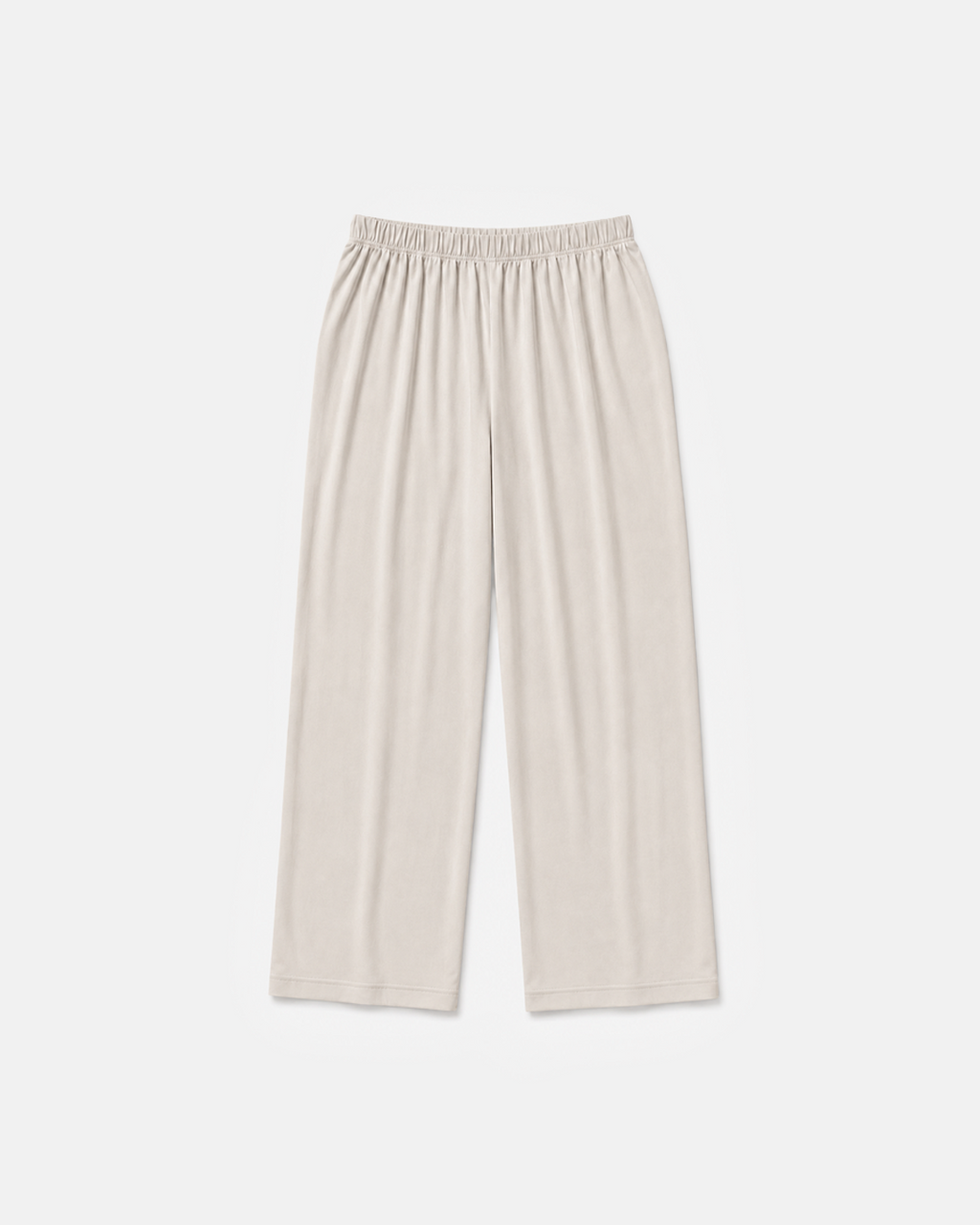 Straight Leg Pajama Pant in Oatmeal, flat lay