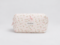 Padded Rose & Bow Makeup Bag, front